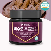 PROVIIS 백수오 추출물정 백하수오 120정 국내산 식약처 HACCP인증, 120정 x 1병(2개월분)
