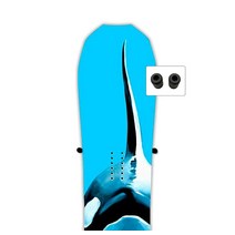 StoreYourBoard 신치 플로팅 스노우보드 디스플레이 마운트 벽 보관 2팩, Cinch 2 Pack