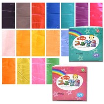 [조한스토어] 첼렘아트 무지개 고무찰흙 지질구조 만들기, 16색(6.5g), 1개