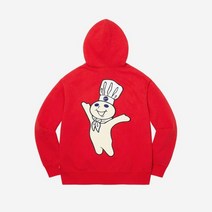 슈프림 도우보이 집업 후드 스웨트셔츠 레드 - 22FW Supreme Doughboy Zip Up Hooded Sweatshirt Red 22FW205736