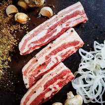 1등미트 국내산 한돈 암돼지 오겹살 300g 캠핑용 에어프라이용 구이용 1등급 돼지고기, 오겹살300g, 에어프라이어/캠핑용(1.5cm), 1개