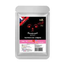 [필루] 데오드란트 고양이 모래탈취제 50g / 라벤더향 딸기향 허니써클향 300g 50g(50묶음)