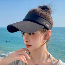 썬캡 여행 운동 필수 아이템 넉넉한 길이 자외선 차단 모자