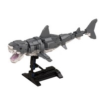 크리에이터 호환 블럭 신제품 Great White Shark 백상아리 해양동물 톱니 상어 MOC-54823 창작