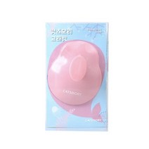 캣츠모리 반려동물 마사지 브러쉬 고래빗, 핑크, 4개