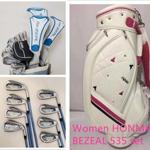 2020 여성용 골프 클럽 세트 우드 퍼터 헤드 커버 포함 혼마 베젤 535 컴플리트 가방 없음, 2.L flex 12pcs 여성용 풀세트 가방O