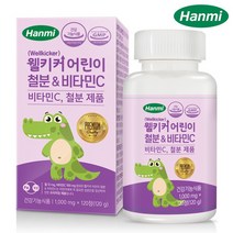 기타건강 / 한미 웰키커 어린이 철분 & 비타민C 1000mg