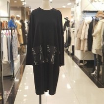 보니스팍스 프린트 양포켓 코쿤 분또 원피스_BY18OP050