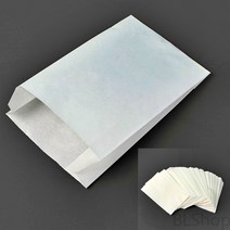 무지 M형 페이퍼 종이백 화이트 100P 15X21CM 튀김봉투 호두과자봉지