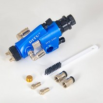 DT-100 더블 피드 자동 페인트 건 로봇 왕복기 특수 건 플라스틱 병 전화 케이스 자동차 휠 허브 스프레이, 01 1.5mm