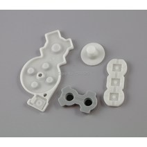무선 게임 패드 Wii 컨트롤러 버튼 전도성 고무 패드 교체 고품질