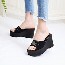 아나이스 오니카 통굽 슬리퍼 10cm