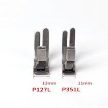 재봉틀 산업용 재봉틀 플랫 카 코튼 노루발 P127L//P351L 특수 퀼트 라인, 02 P351L
