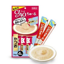 고양이 가다랑어 츄르 4개입 48P 애묘 짜먹는 간식, 상세페이지 참조, 쿠팡 본상품선택