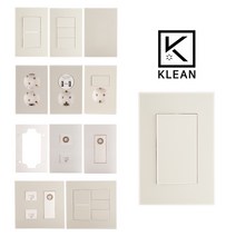 클린 매트 모스그레이 스위치 콘센트 커버 교체 인테리어 전기 전등 방우 맹커버 1구 2구 3구 4구 5구 6구 USB, 16.클린_매트모스그레이_콘센트 4구