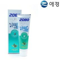 애경 2080퓨어 베이킹소다 치아미백 민트 치약 120g, 기본