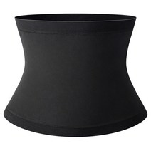 허리 요추 지지대 견인기 척추측만증 디스크사우나 트리머 벨리 랩 운동 스포츠 땀 밴드, bh26-이너 블루, 4xl(5xl)