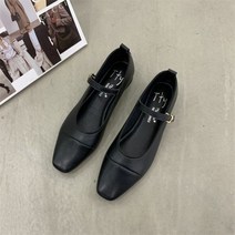 Bailamos-브랜드 뉴 플랫 슈즈 여성 로우 힐 발레 스퀘토 얕은 신발 슬립온 로퍼 라운드 토 발레 신발