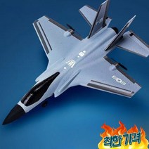 RC비행기 전투기 항공기 스티로폼 조종 비행기, D 대형 2채널 530 블루 LED 조명, 단일 배터리 패키지