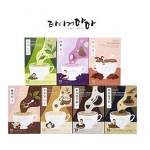 타로밀크티 타로티 타로파우더 버블티만들기 가루 스틱 흑당 핫초코 코코넛 쿠키앤크림 라떼, 쿠키앤크림 라떼 10T
