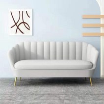 거실 소파 북유럽 디자인 침실 3인 소파 모던 심플, 흰색