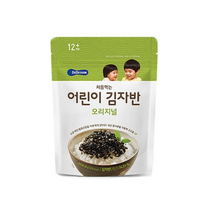 베베쿡 처음 먹는 어린이 김자반, 오리지널, 3개