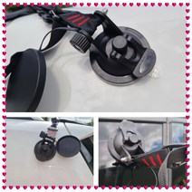 신형 고리 흡착판 흡착행어 캡일체형 차박 어닝 텐트 타프 고정, 2개세트(-500원)