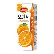 델몬트 드링크 오렌지, 190ml, 24개