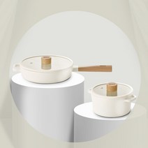 베카 블랑우드 IH 나혼자 2종세트 (16양수+22전골팬), 단일속성