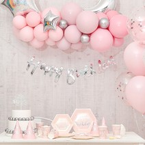 제이벌룬 파티 테이블 용품, 생일파티패키지 트윙클핑크