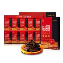 [Health Food Mall AH] 국내산 6년근 홍삼 봉밀 절편 말랭이 절임 20g x 10개 개별포장 결혼 답례품 부모님 예비 시댁 시부모님 선물 세트, 1개