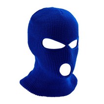 스키헬멧 3 Hole Full Face Mask Autumn Winter Knit Cap for Skiing Cycling Balaclava Hood Motorcycle Helme, [09] K