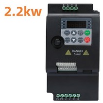 주파수변환기 산업용변압기 220V 380V 경제적 VFD 가변 주파수 드라이브 변환기 인버터 0.75/1.5/2.2/4/5.5, 02 3PH380V-3PH380V, 03 2.2KW