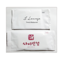업소용 물티슈 일회용 홍보용 제작 3000매 89204, 선택-4 기본(70g엠보)