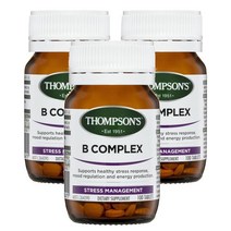 호주 톰슨 Thompsons B Complex 비타민B 콤플렉스 100정, 3팩