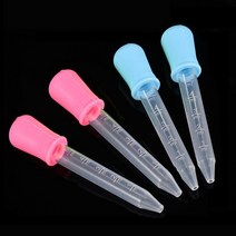 스포이드 피펫 비커5ml 실험용 플라스틱 점 적기 피펫 학교 용품 약물 먹이 장치 초크 방지, 01 0.5ml