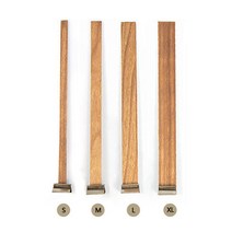 베이직 싱글 우드 나무 심지 (12개입) 탭포함 캔들 양초 DIY재료, XL, 1개