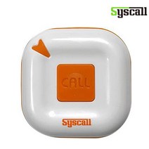 씨스콜 ST-100 화이트 방수 무선 호출벨 식당 주문 비상 벨