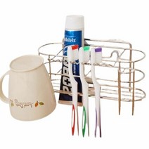 올케이 흡착식 스텐칫솔꽂이 칫솔꽂이, 단품