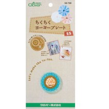 크로바 요요 원형SS 58-798＋조각원단, 1개