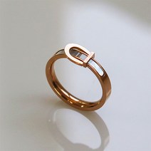 포롱주얼리 러브포에버 벨트 자개 써지컬반지 R037