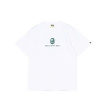 어 배팅 에이프 반팔 티 티셔츠 A BATHING APE LOGO TEE M 남성 여성 베이프 스포티 캐주얼 코디 아웃도어 스트릿 패션 일본 직구 여자 APE BAPE 남자 친구