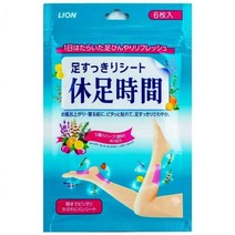 라이온 휴족시간 발/다리 쿨링 시트 12매, 상세페이지 참조, 상세페이지 참조