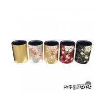 오방기통 (소) 5종 오방기꽂이 나무 법당 은매화 금매화 불교용품 무속용품