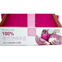 착한톡톡 빨간양배추즙, 80ml, 180개