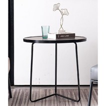 카페테이블 세트 베란다 다용도 커피 숍 원형 고급 티테이블 10, 티테이블럭