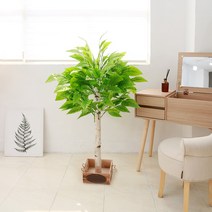 조아트 자작나무 인조나무 벚꽃나무 실내조경, 망고나무 130cm