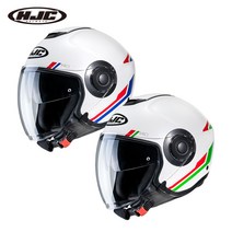 HJC i40 도시형 오픈페이스 헬멧 PADDY 데칼 MC41 MC21, L, CAMET-MC1SF