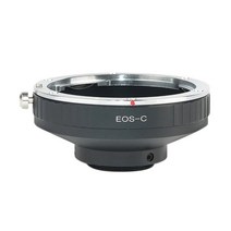 EOSC 렌즈 어댑터 링 Canon EF/EFS 마운트 시네 카메라, 01 Black