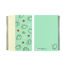 카카오프렌즈 카카오 니니즈 죠르디 그리드 스프링 노트, 3개